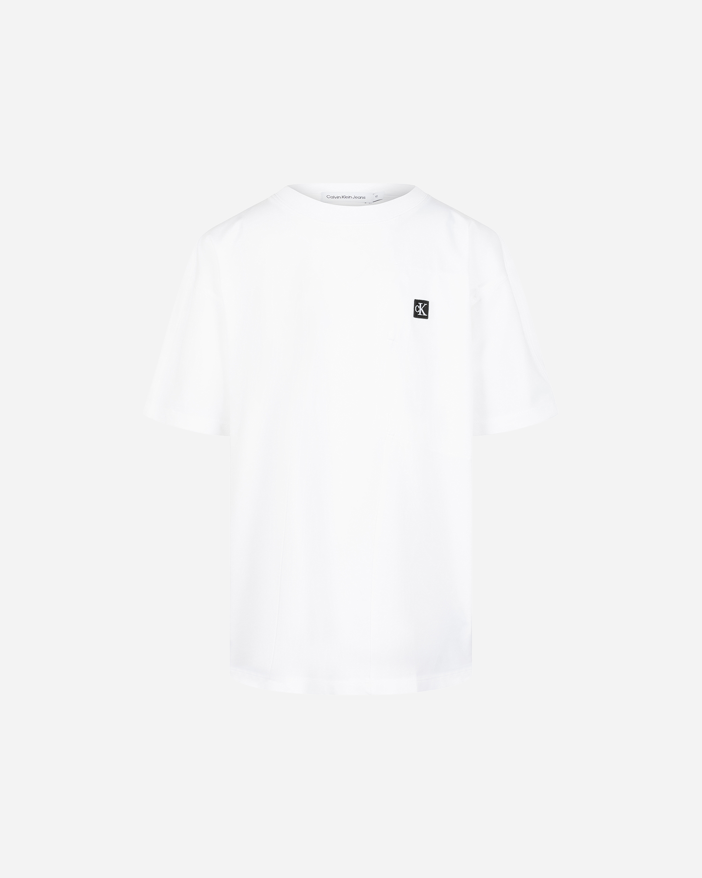 T-shirt CALVIN KLEIN JEANS CLEAN CUTLINES JR - Bianco - 0 | Cisalfa Sport